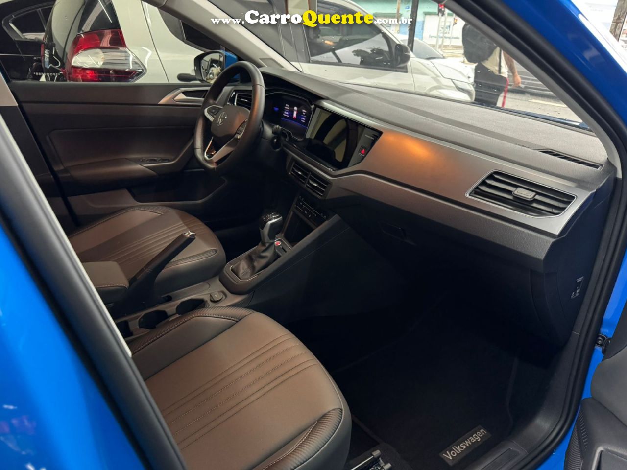 VOLKSWAGEN   NIVUS HIGHLINE 1.0 200 TSI FLEX AUT.   AZUL 2025 1.0 FLEX - Loja