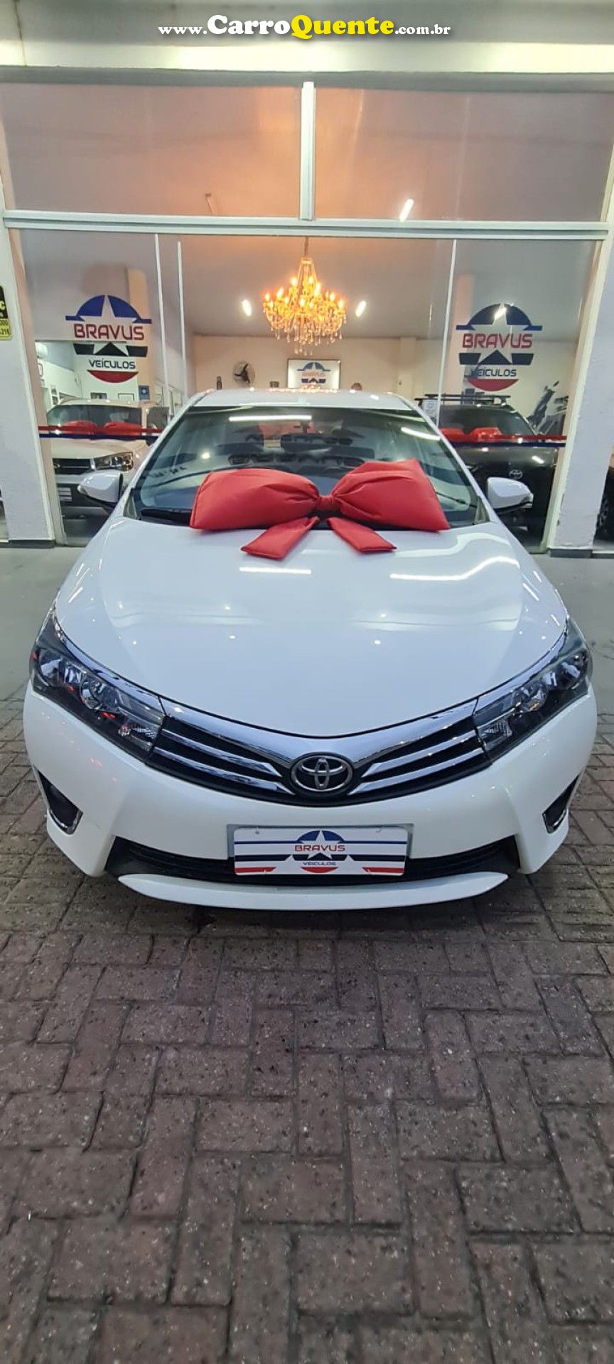 TOYOTA   COROLLA GLI UPPER 1.8 FLEX 16V AUT.   BRANCO 2016 1.8 FLEX - Loja