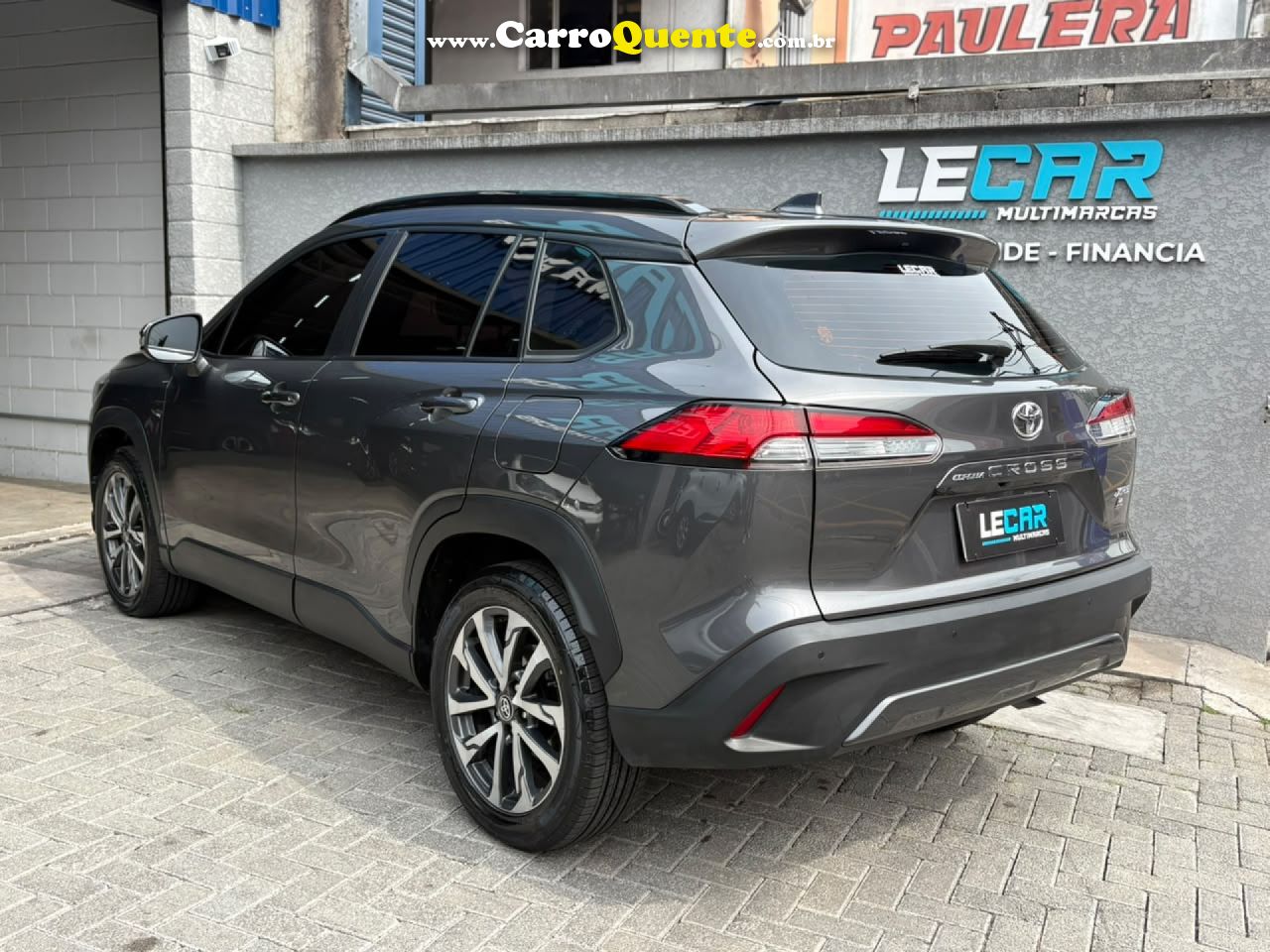TOYOTA   COROLLA CROSS XRE 2.0 16V FLEX AUT.   CINZA 2023 2.0 FLEX - Loja