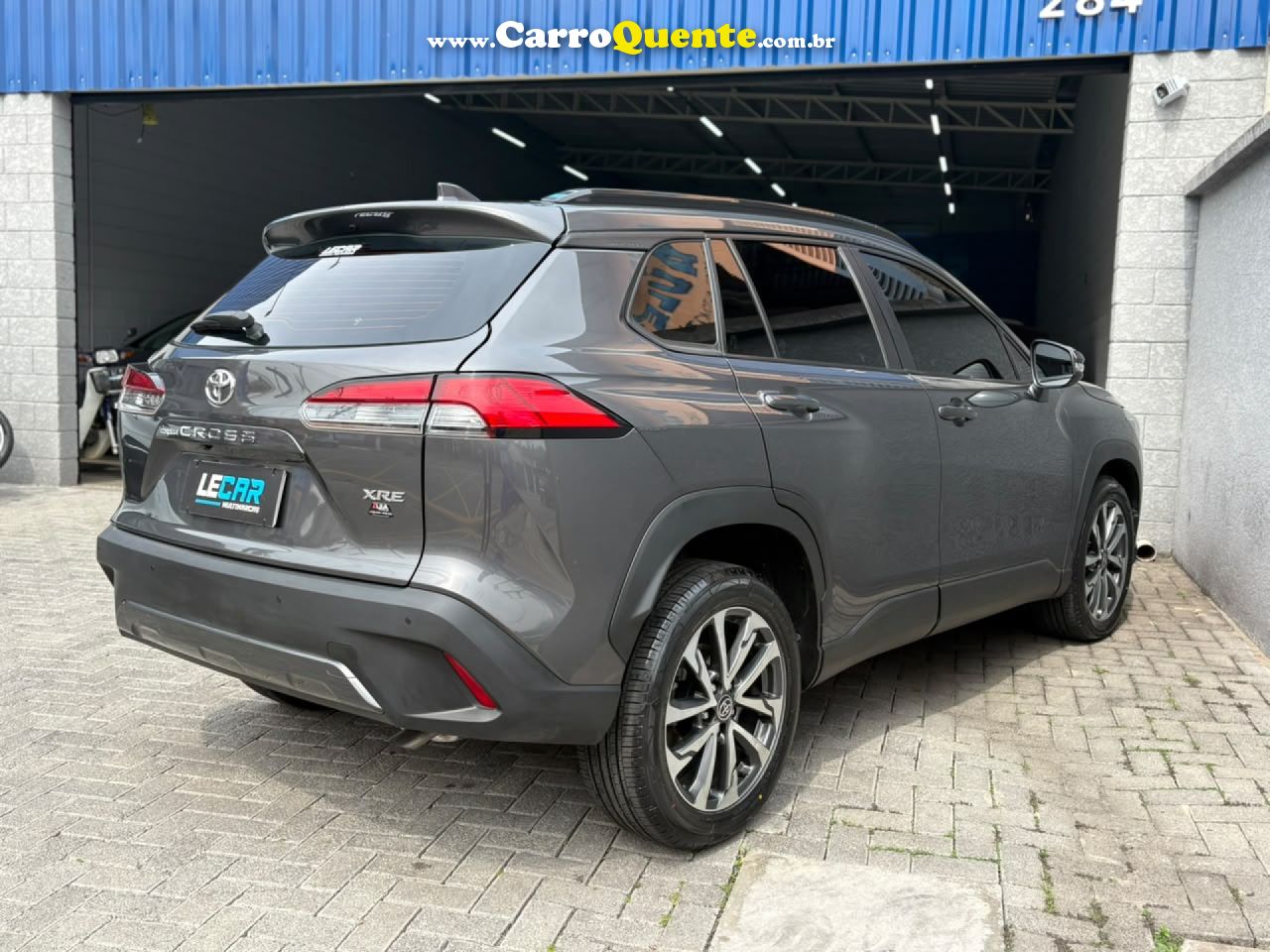 TOYOTA   COROLLA CROSS XRE 2.0 16V FLEX AUT.   CINZA 2023 2.0 FLEX - Loja