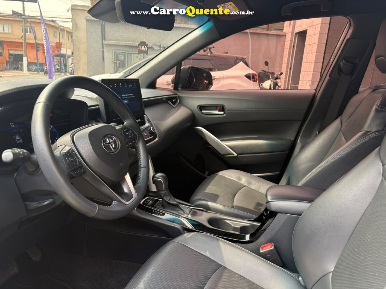 TOYOTA   COROLLA CROSS XRE 2.0 16V FLEX AUT.   CINZA 2023 2.0 FLEX - Loja