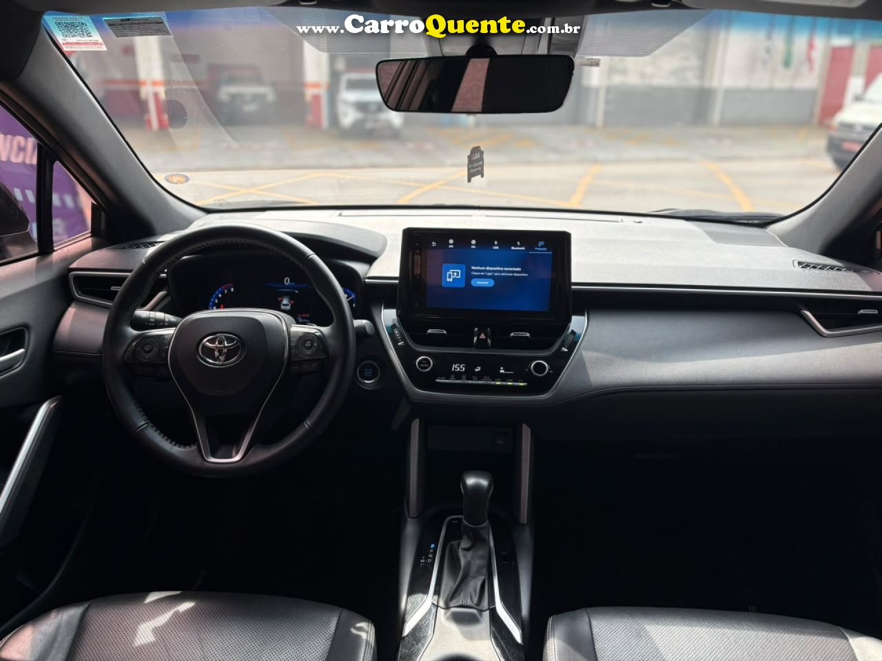 TOYOTA   COROLLA CROSS XRE 2.0 16V FLEX AUT.   CINZA 2023 2.0 FLEX - Loja