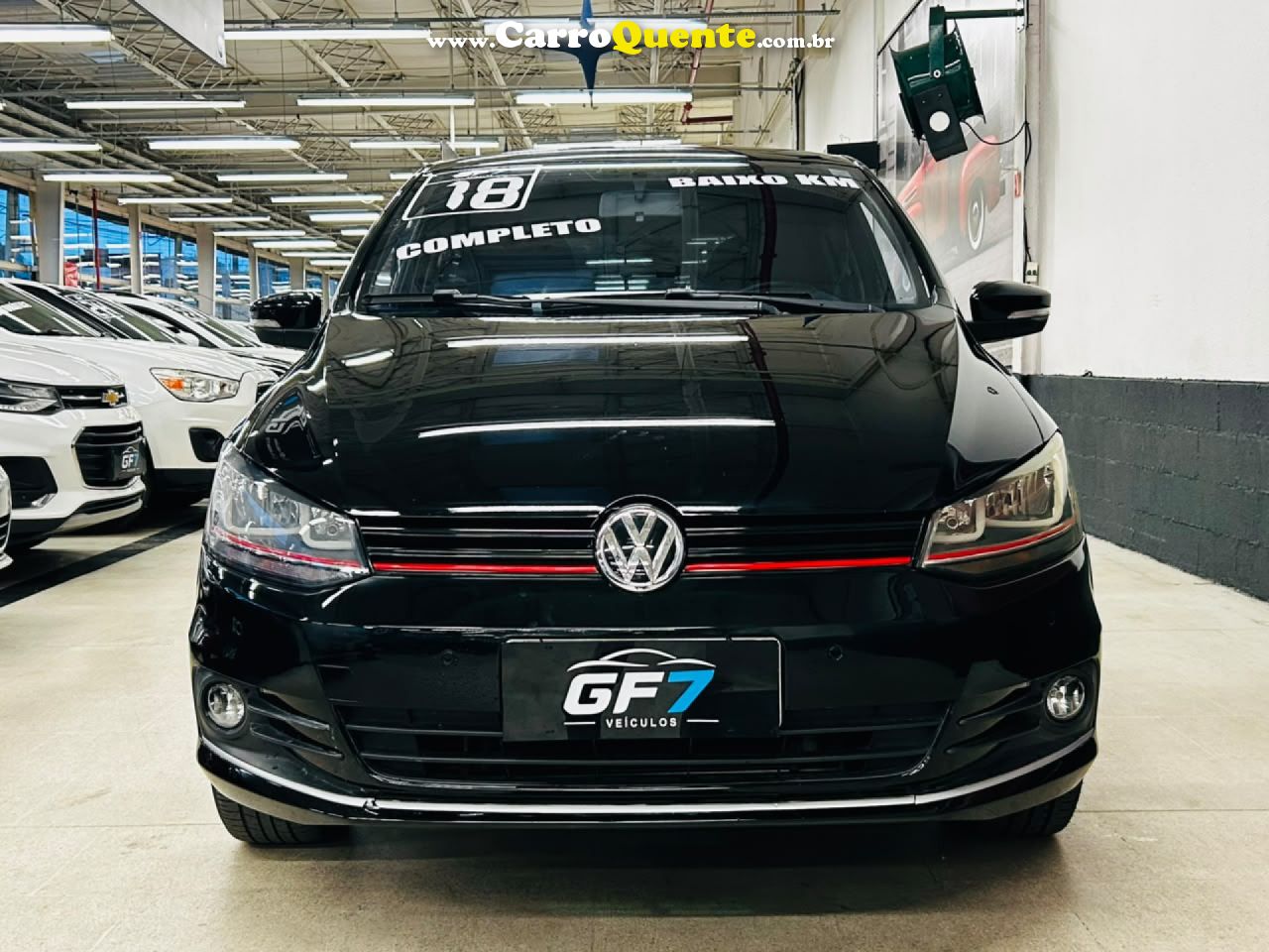 VOLKSWAGEN   FOX COMFORTLINE 1.6 FLEX 8V 5P   PRETO 2018 1.6 FLEX - Loja