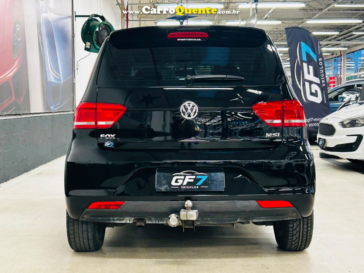 VOLKSWAGEN   FOX COMFORTLINE 1.6 FLEX 8V 5P   PRETO 2018 1.6 FLEX - Loja