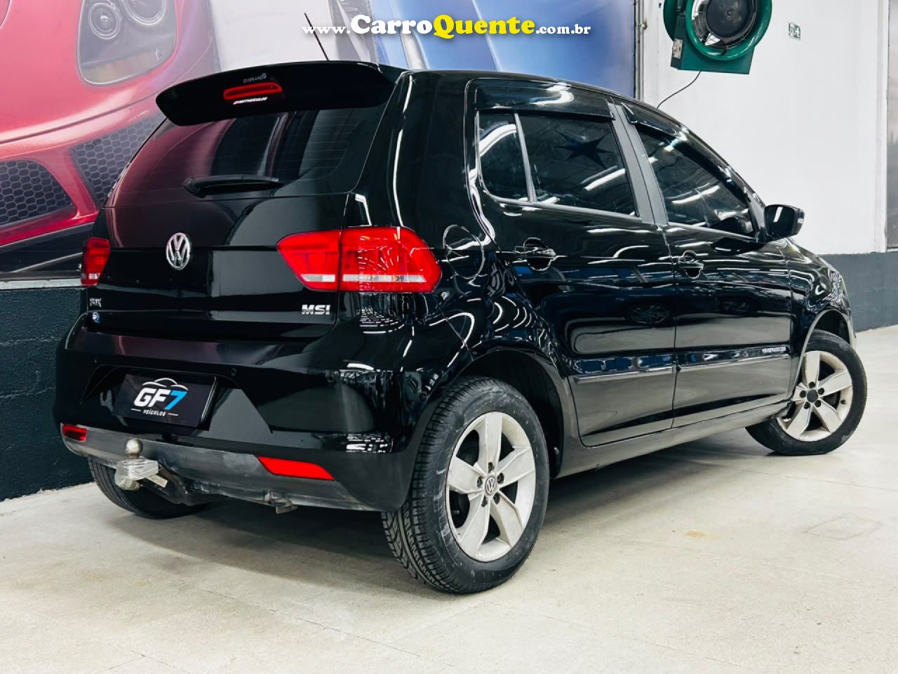 VOLKSWAGEN   FOX COMFORTLINE 1.6 FLEX 8V 5P   PRETO 2018 1.6 FLEX - Loja