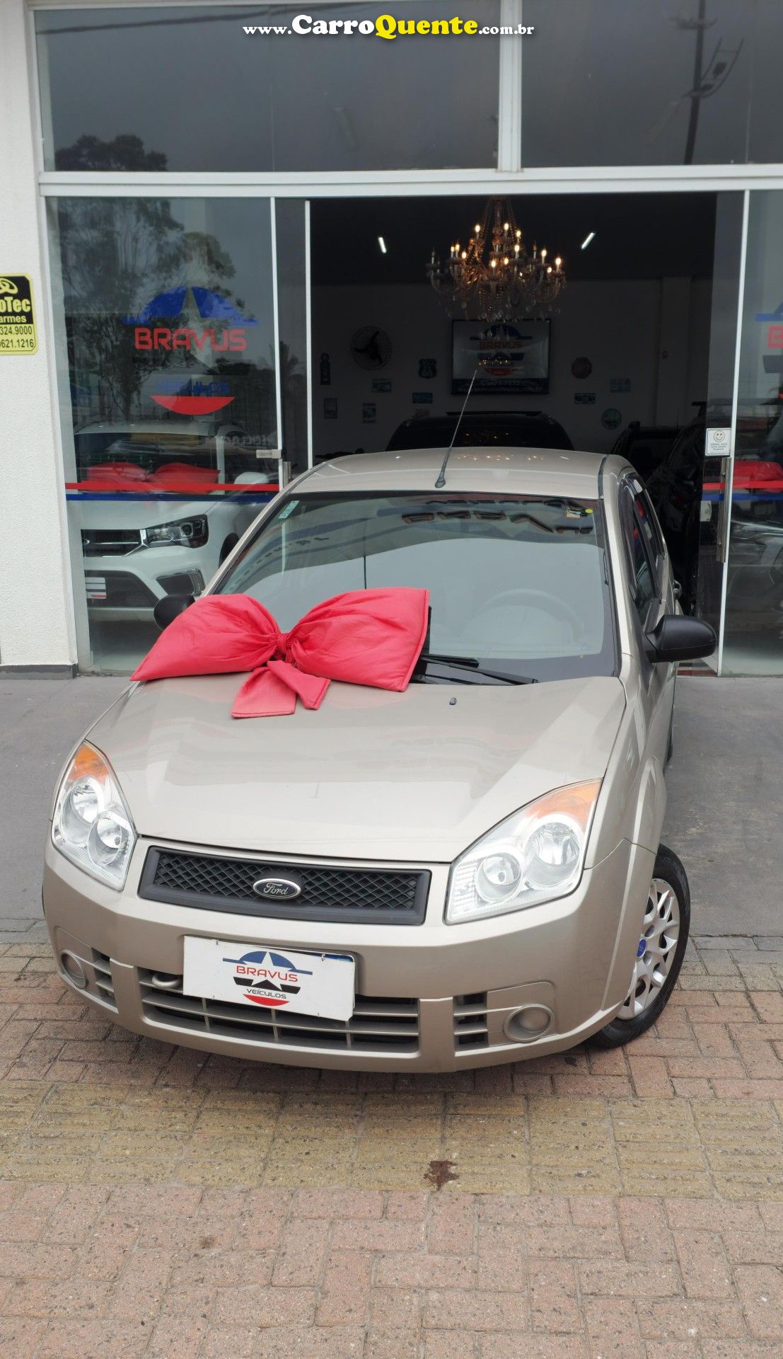 FORD   FIESTA 1.0 8V FLEXCLASS 1.0 8V FLEX 5P   PRATA 2008 1.0 FLEX - Loja
