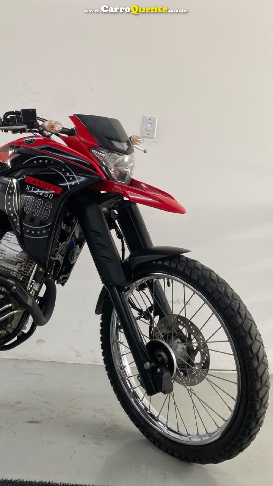 YAMAHA    LANDER 250 ABS   VERMELHO 2023 250cc FLEX - Loja