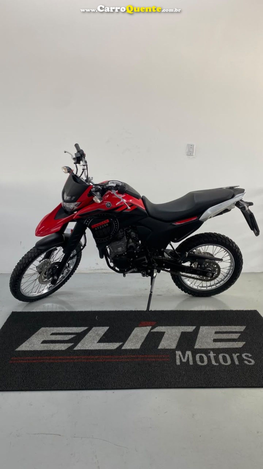 YAMAHA    LANDER 250 ABS   VERMELHO 2023 250cc FLEX - Loja