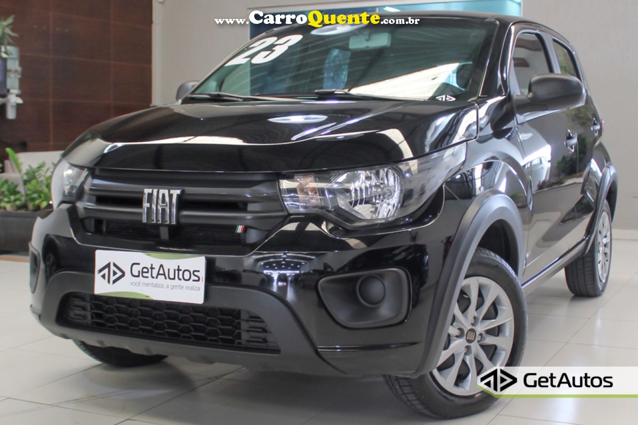 FIAT   MOBI LIKE 1.0 FIRE FLEX 5P.   PRETO 2023 1.0 FLEX - Loja