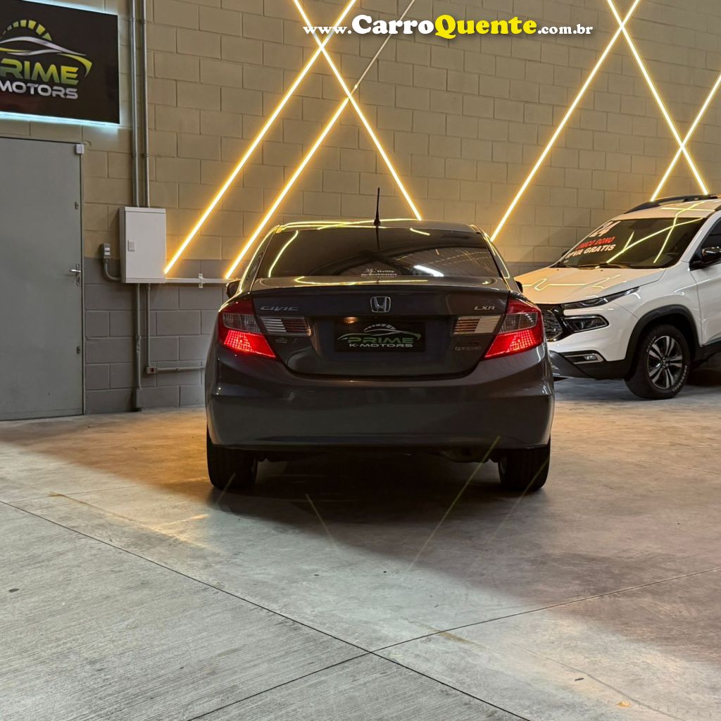 HONDA   CIVIC SEDAN LXR 2.0 FLEXONE 16V AUT. 4P   PRATA 2016 2.0 GASOLINA - Loja