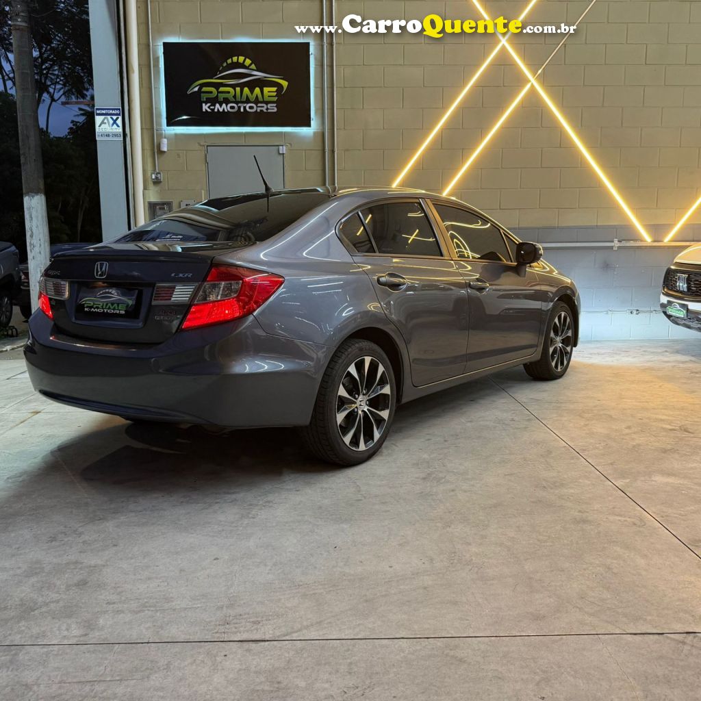 HONDA   CIVIC SEDAN LXR 2.0 FLEXONE 16V AUT. 4P   PRATA 2016 2.0 GASOLINA - Loja