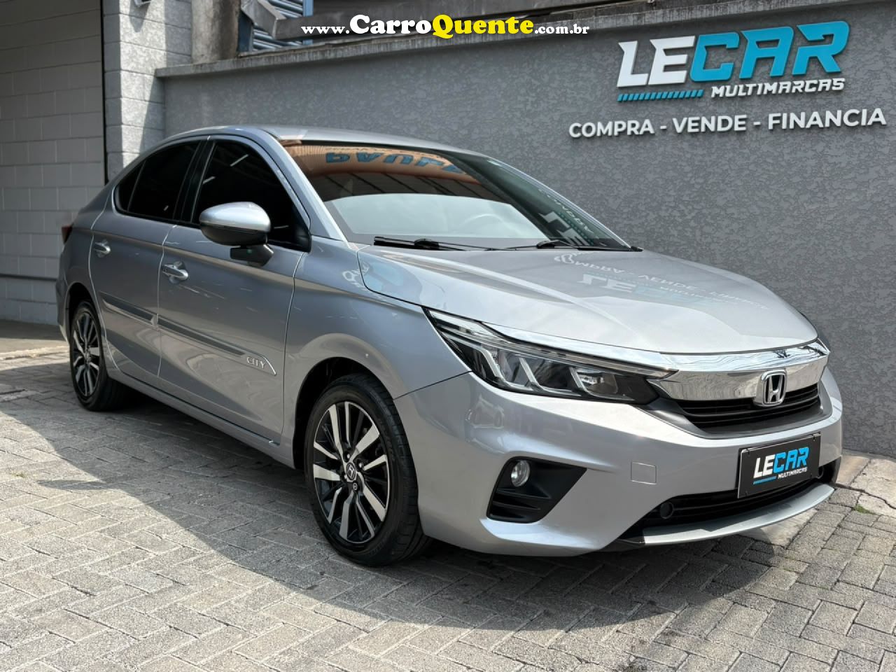 HONDA   CITY SEDAN EXL 1.5 FLEX  16V 4P AUT.   PRATA 2022 1.5 FLEX - Loja