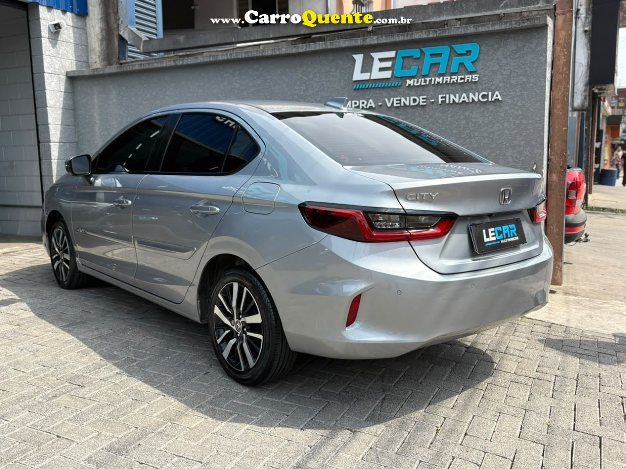 HONDA   CITY SEDAN EXL 1.5 FLEX  16V 4P AUT.   PRATA 2022 1.5 FLEX - Loja