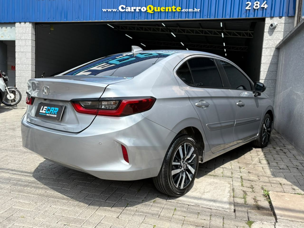 HONDA   CITY SEDAN EXL 1.5 FLEX  16V 4P AUT.   PRATA 2022 1.5 FLEX - Loja