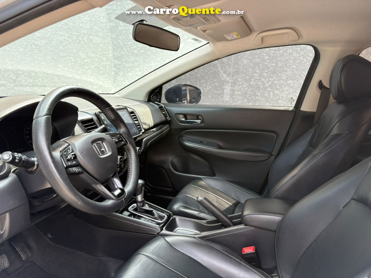 HONDA   CITY SEDAN EXL 1.5 FLEX  16V 4P AUT.   PRATA 2022 1.5 FLEX - Loja