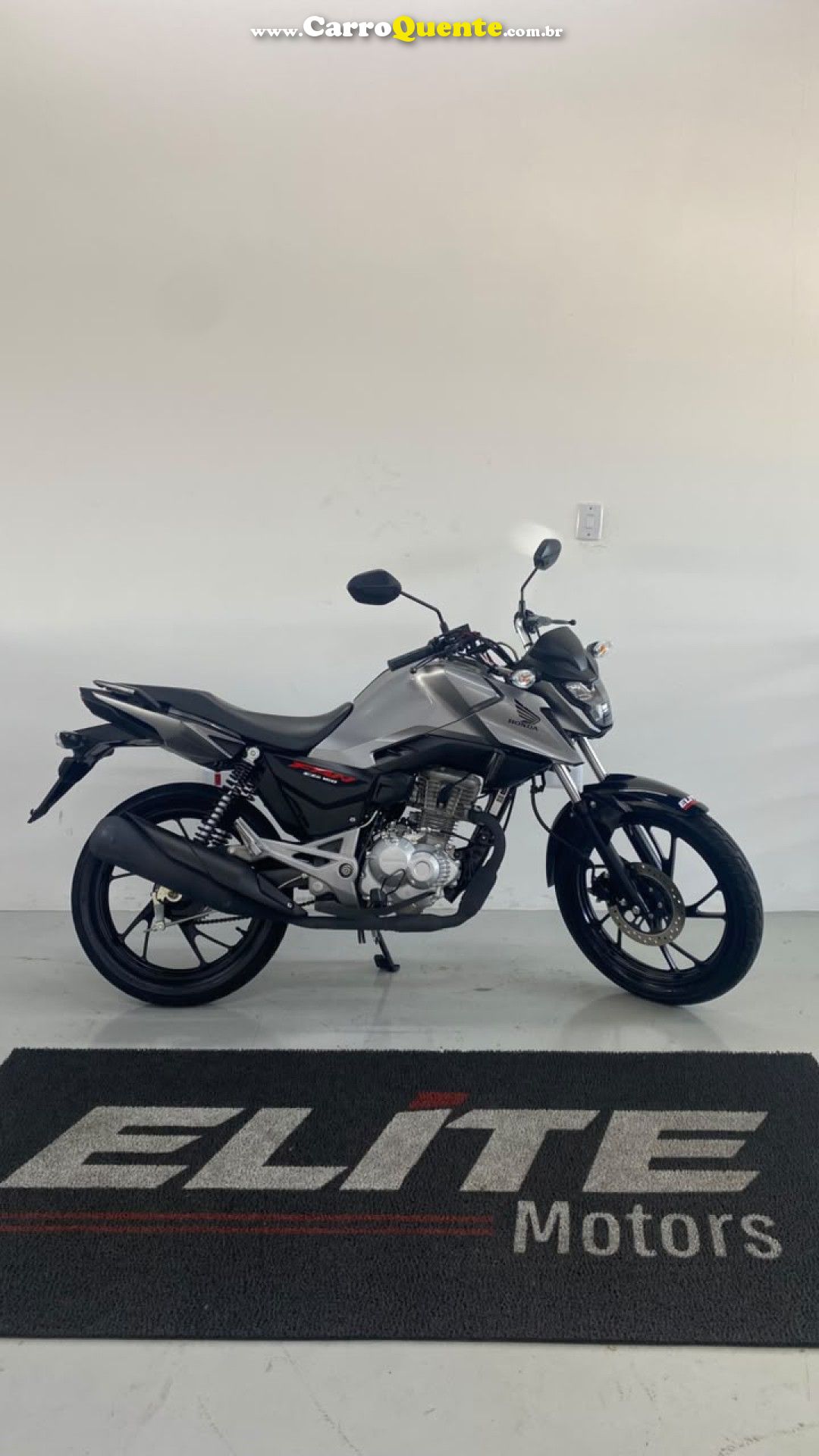 HONDA   CG 160 FAN FLEX   PRATA 2026 160 FLEX - Loja