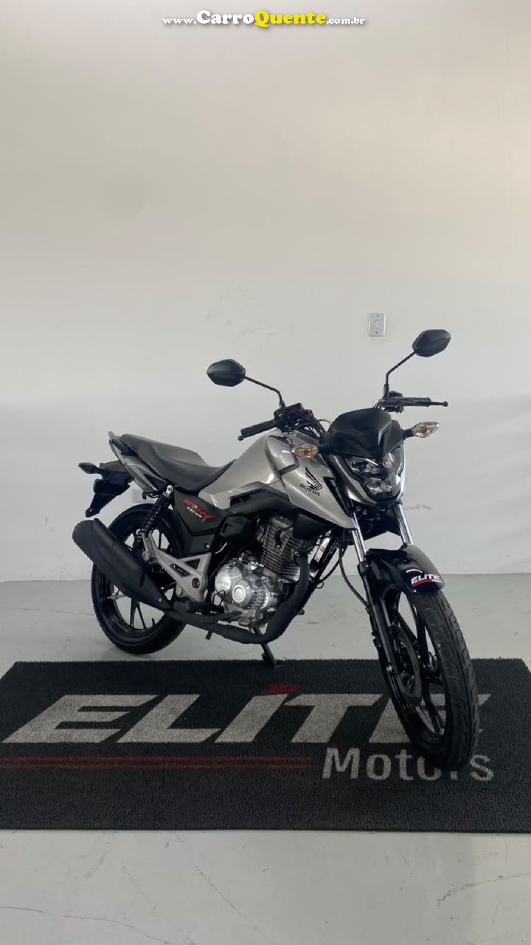 HONDA   CG 160 FAN FLEX   PRATA 2026 160 FLEX - Loja
