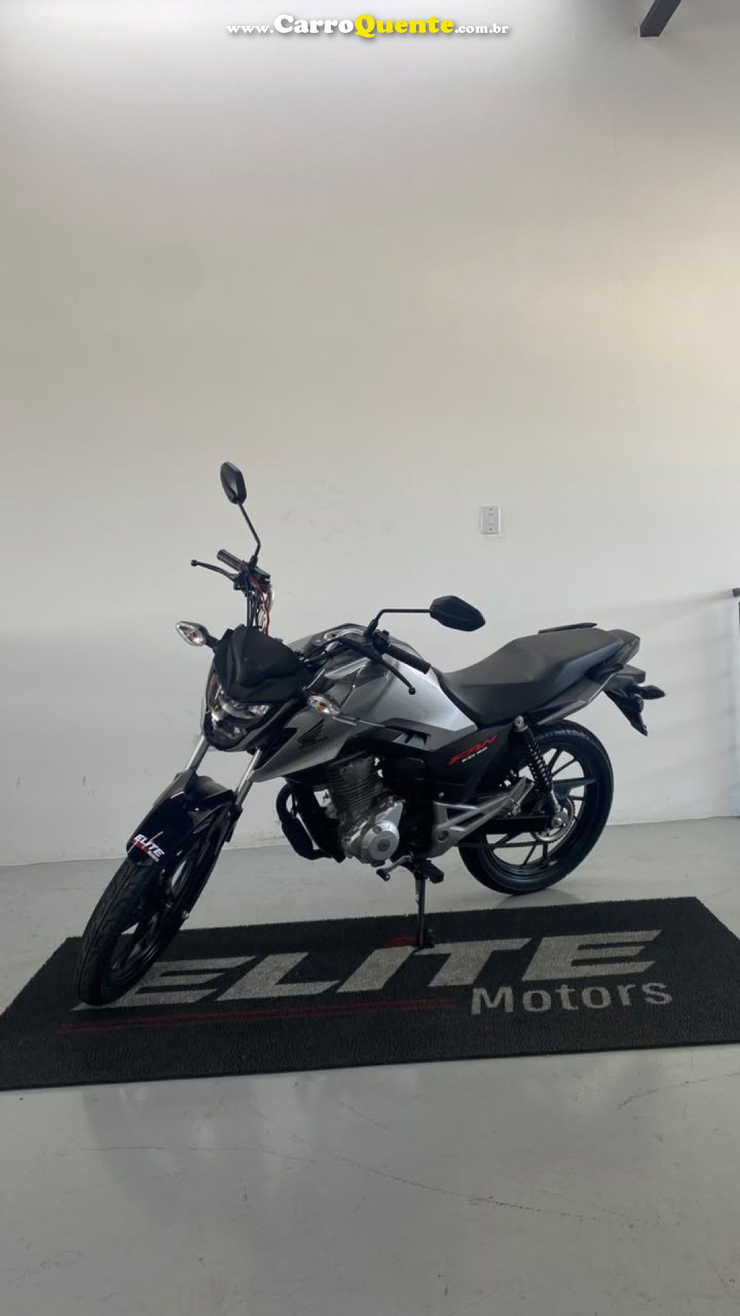 HONDA   CG 160 FAN FLEX   PRATA 2026 160 FLEX - Loja
