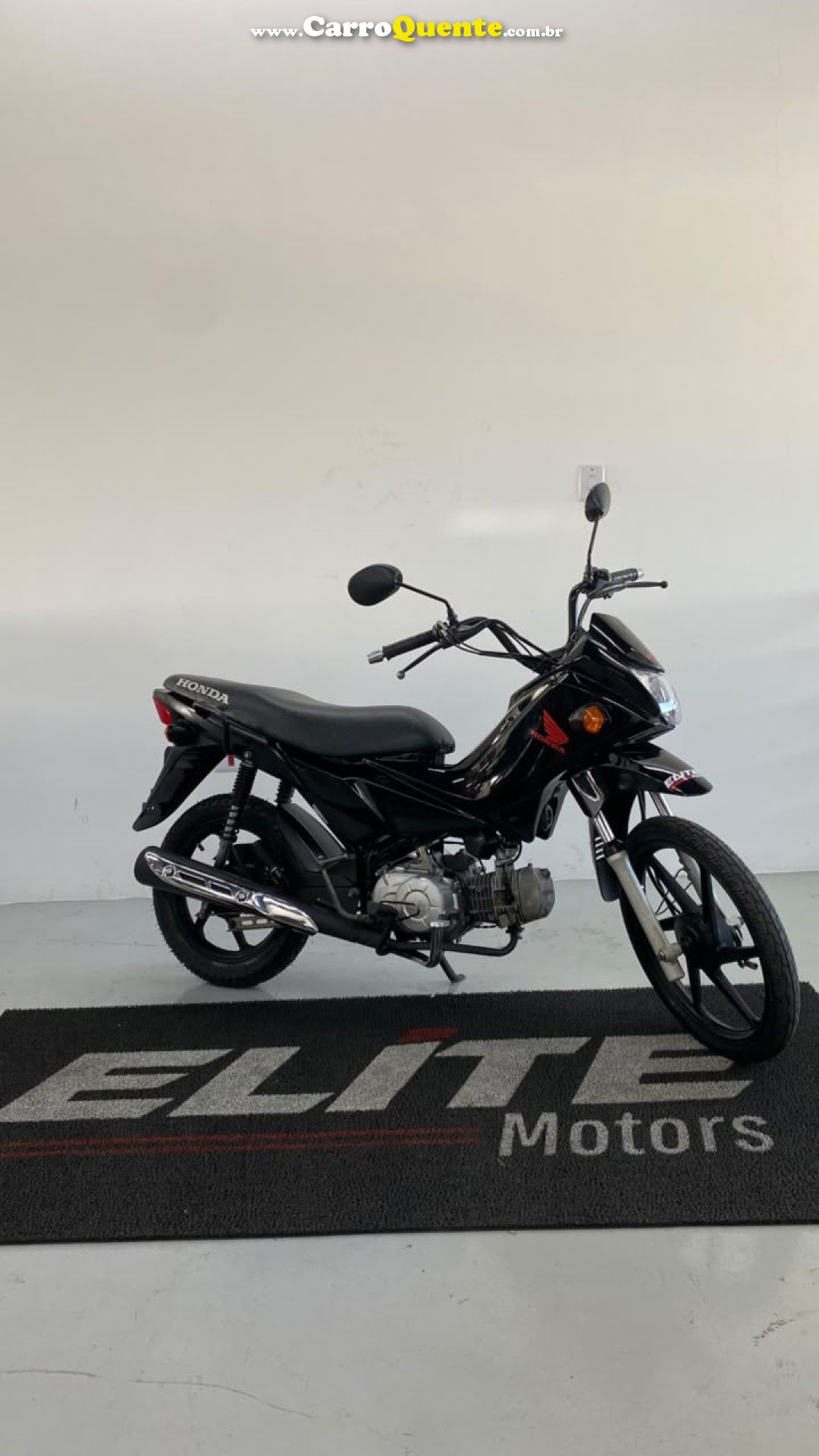 HONDA   POP 110I   PRETO 2022 110CC GASOLINA - Loja