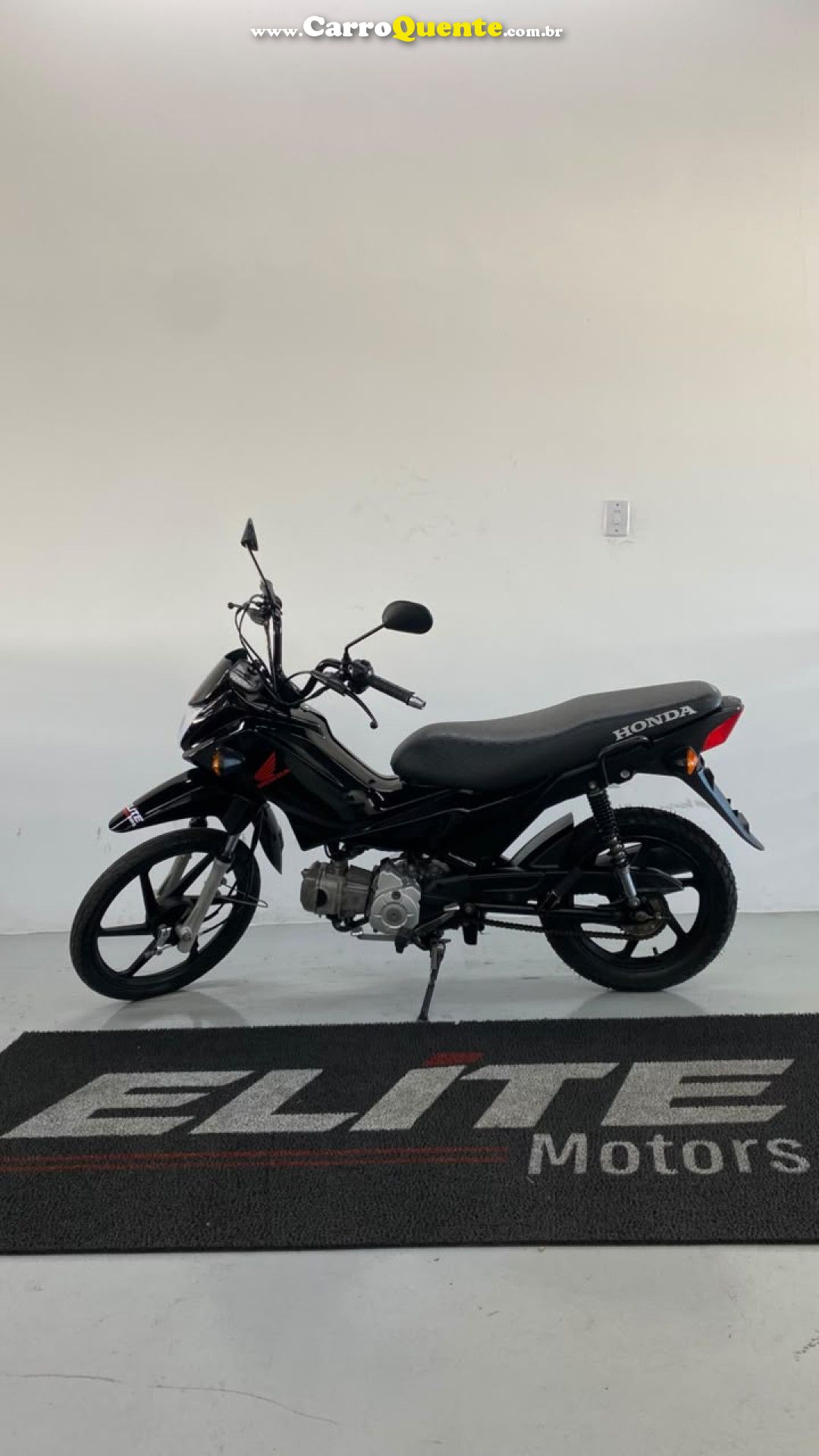 HONDA   POP 110I   PRETO 2022 110CC GASOLINA - Loja