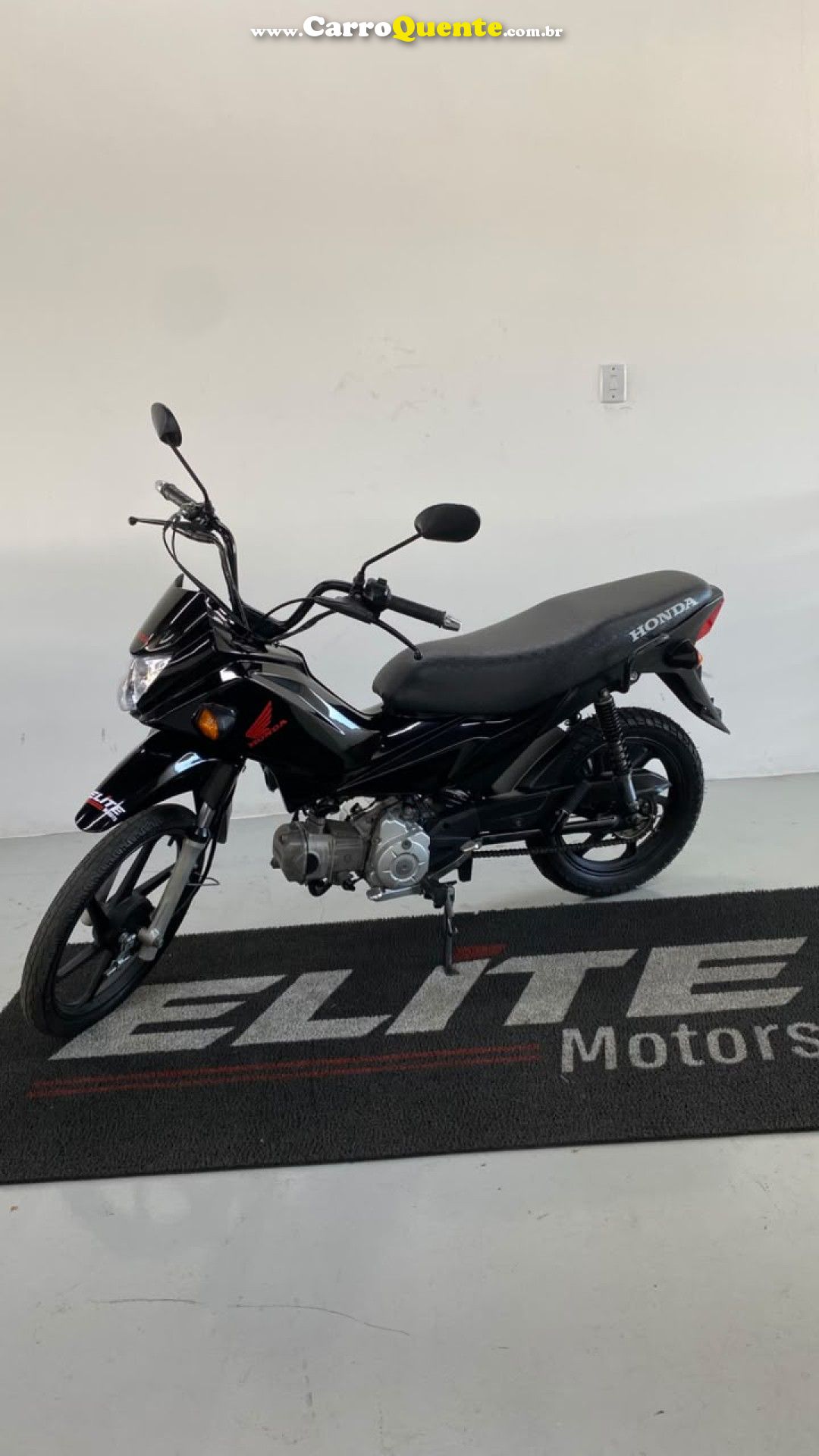 HONDA   POP 110I   PRETO 2022 110CC GASOLINA - Loja