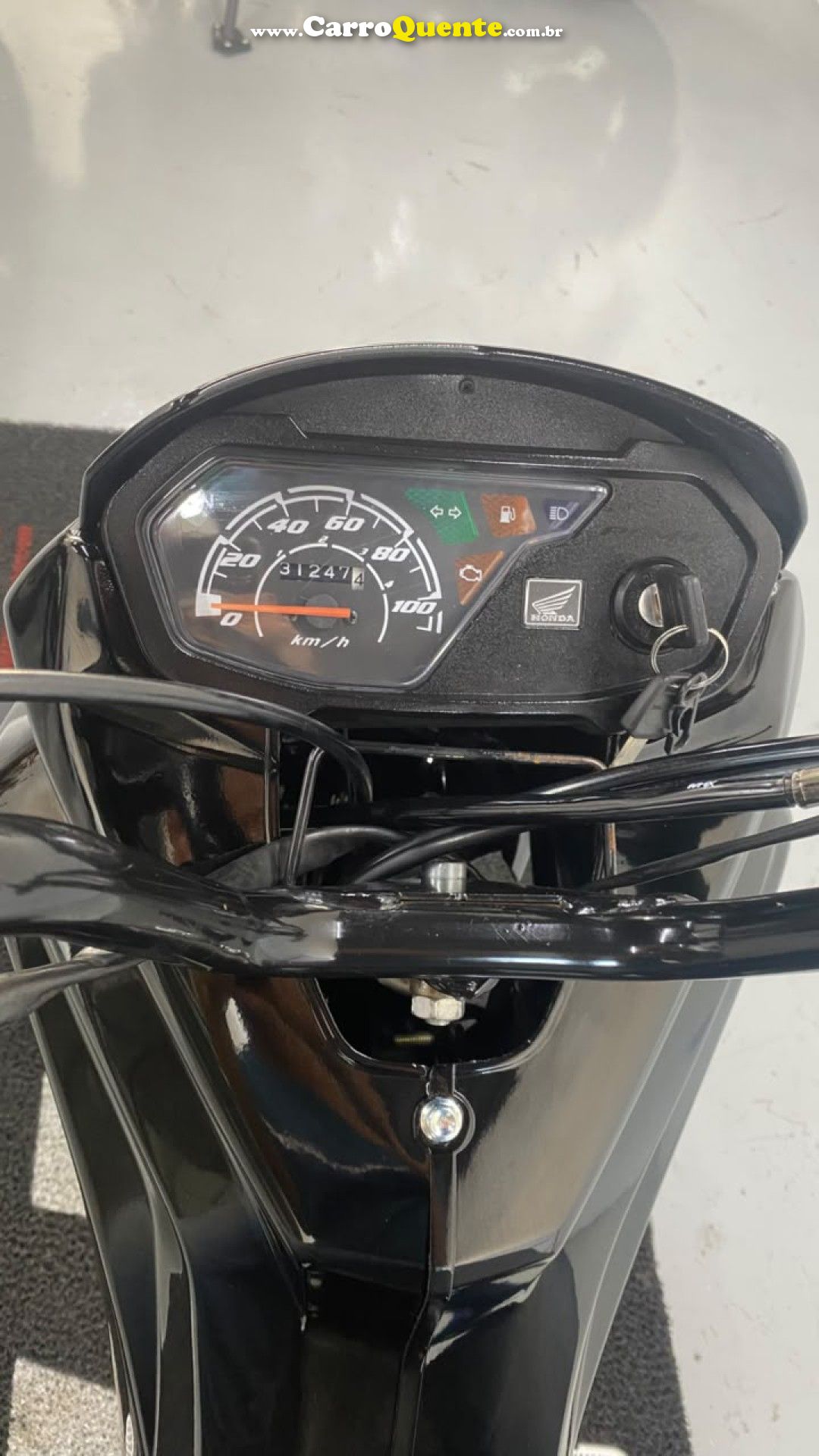 HONDA   POP 110I   PRETO 2022 110CC GASOLINA - Loja