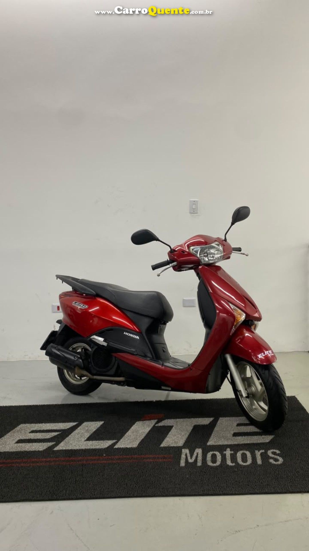 HONDA   LEAD 110   VERMELHO 2010 110 GASOLINA - Loja