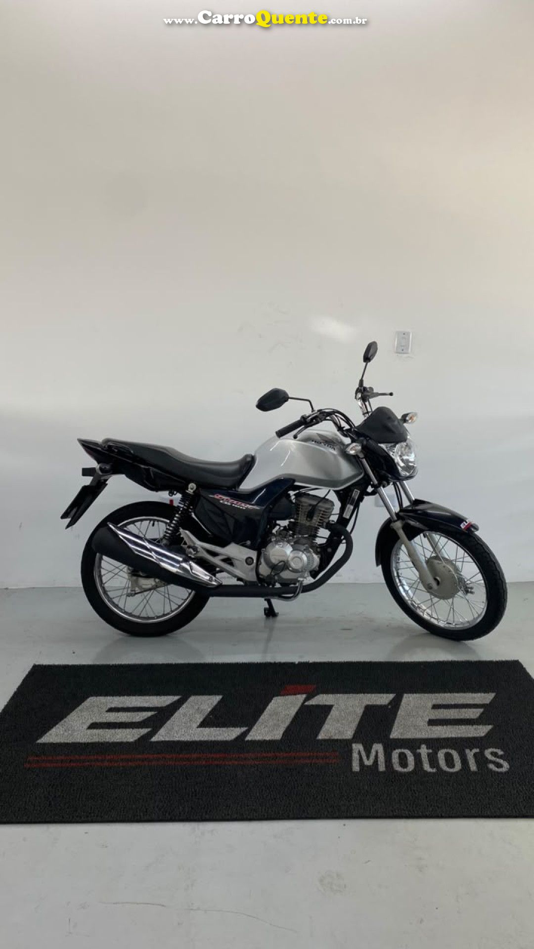 HONDA   CG 160 START   PRATA 2024 160 GASOLINA - Loja