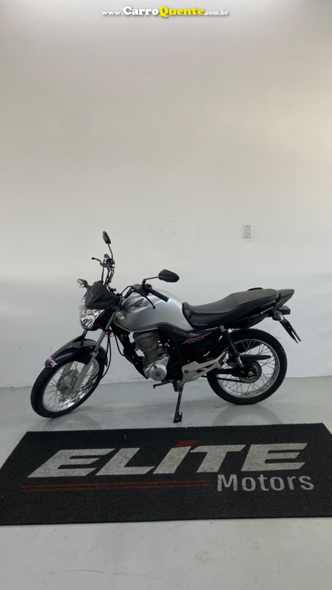 HONDA   CG 160 START   PRATA 2024 160 GASOLINA - Loja