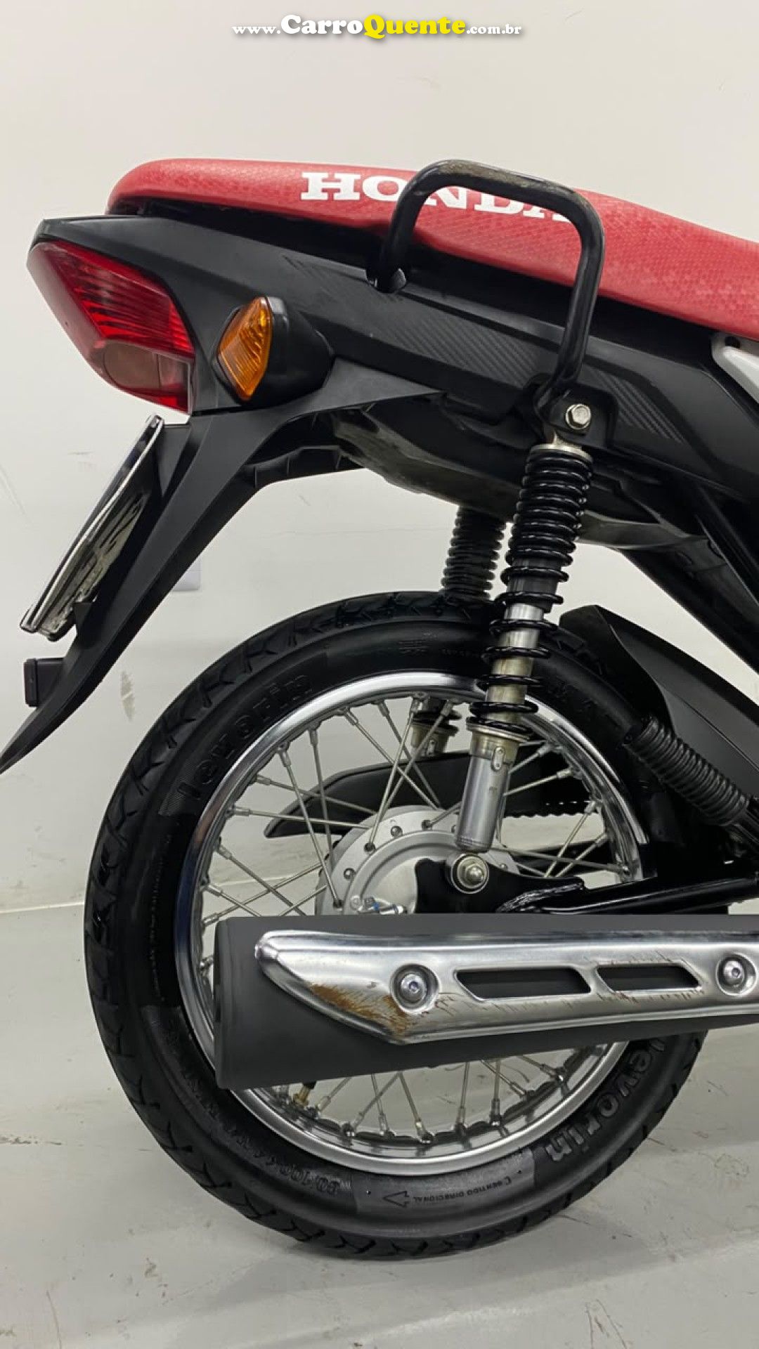 HONDA   POP 110I   BRANCO 2024 110 GASOLINA - Loja
