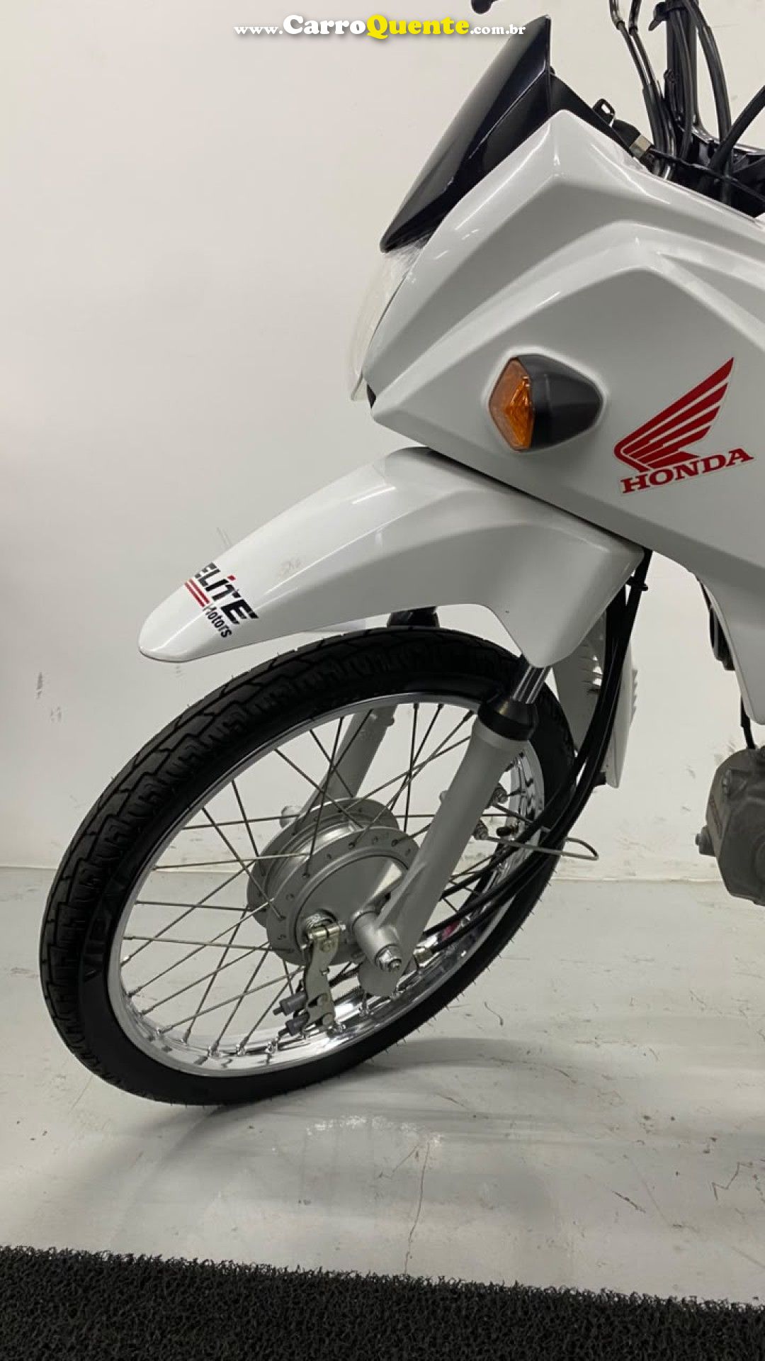 HONDA   POP 110I   BRANCO 2024 110 GASOLINA - Loja