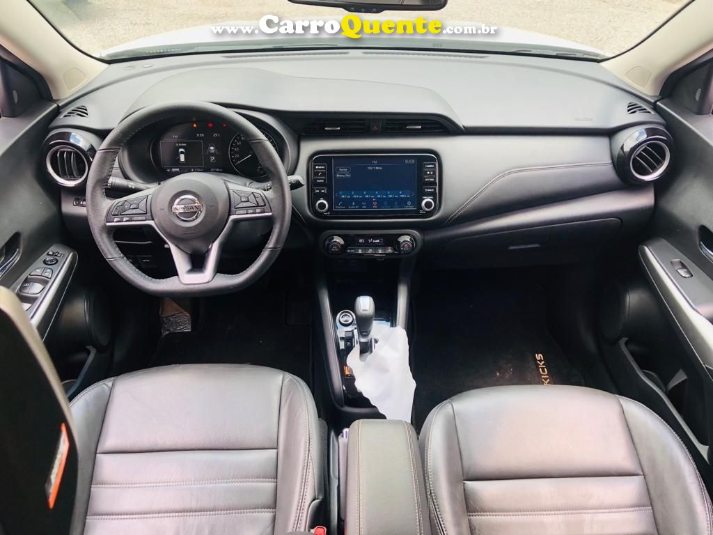 NISSAN KICKS 1.6 16V EXCLUSIVE 2022 - Loja
