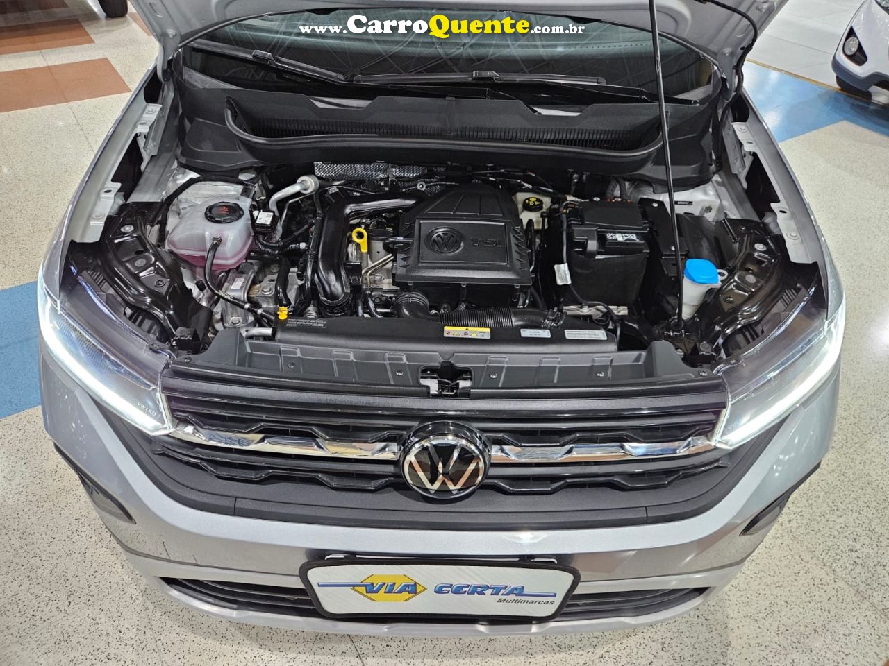 VOLKSWAGEN T-CROSS 1.0 TSI * C/ Teto Solar + Garantia de Fábrica * 2025 - Loja