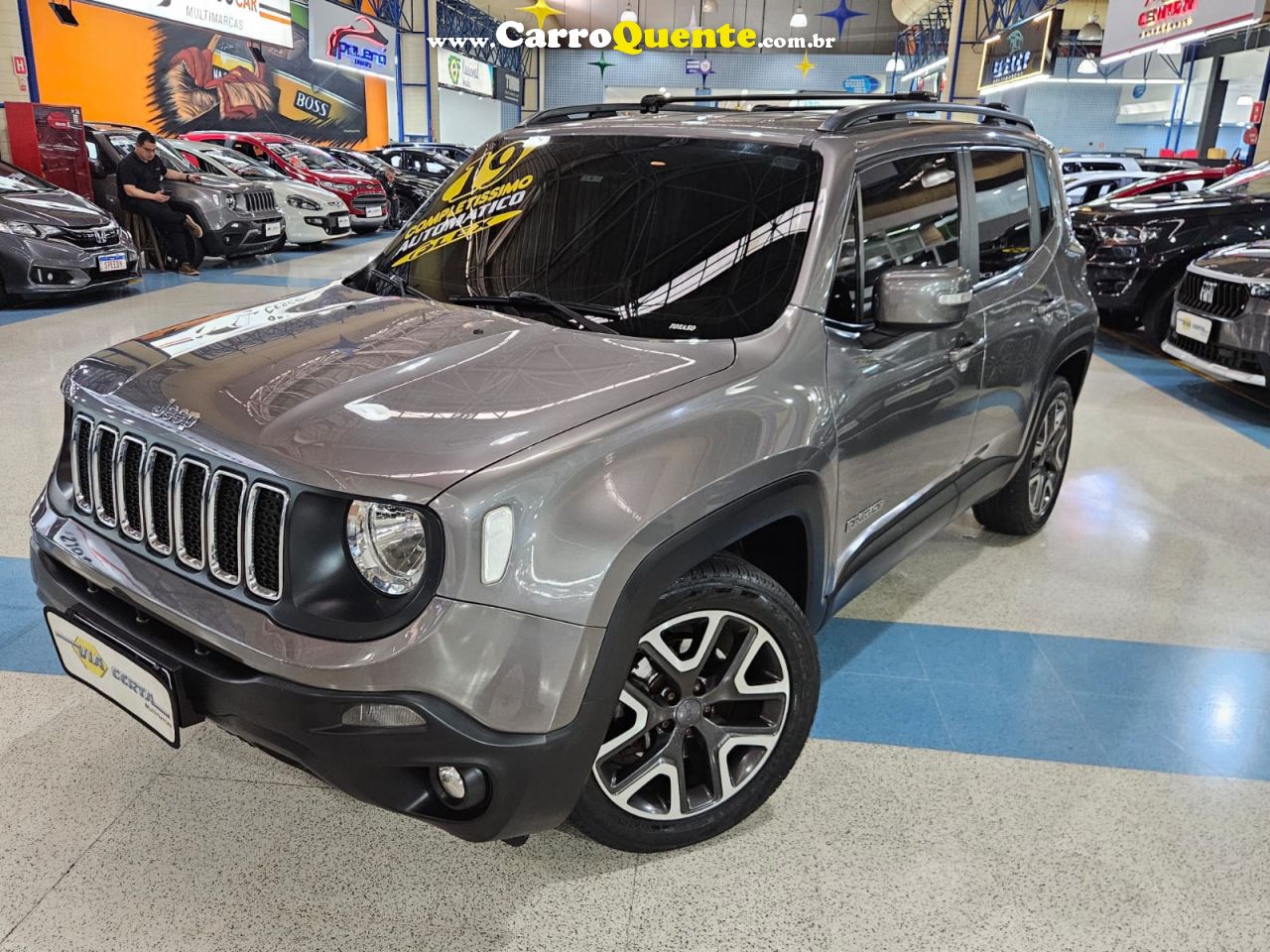 JEEP RENEGADE 1.8 LONGITUDE FLEX * Automático * 2019 - Loja