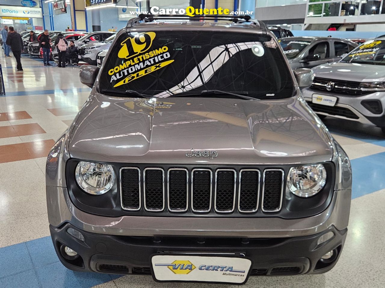 JEEP RENEGADE 1.8 LONGITUDE FLEX * Automático * 2019 - Loja