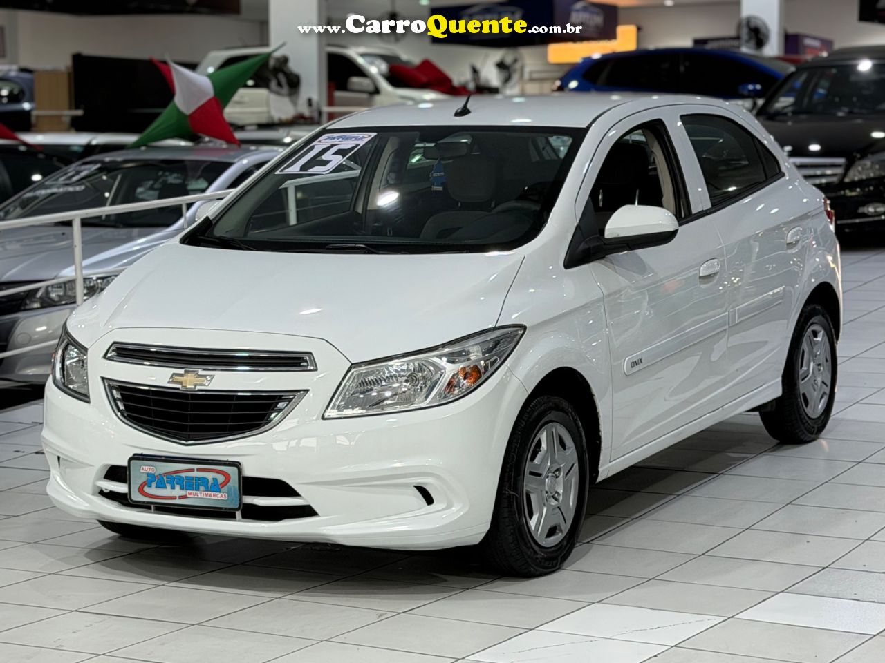 CHEVROLET ONIX 1.0 MPFI LT 8V 2015 - Loja