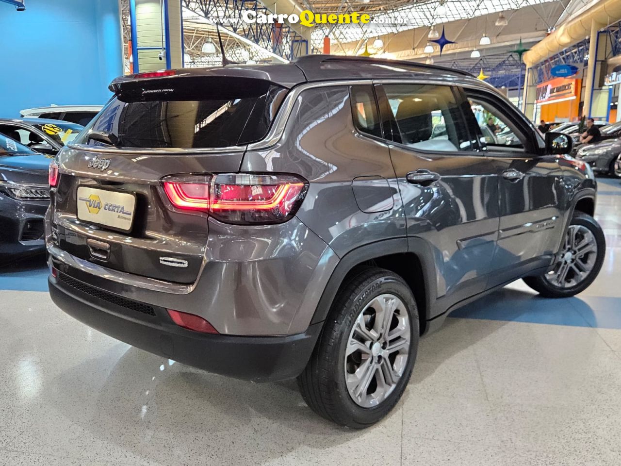 JEEP COMPASS 1.3 T270 TURBO LONGITUDE * C/ 28.600 Km Apenas * 2023 - Loja