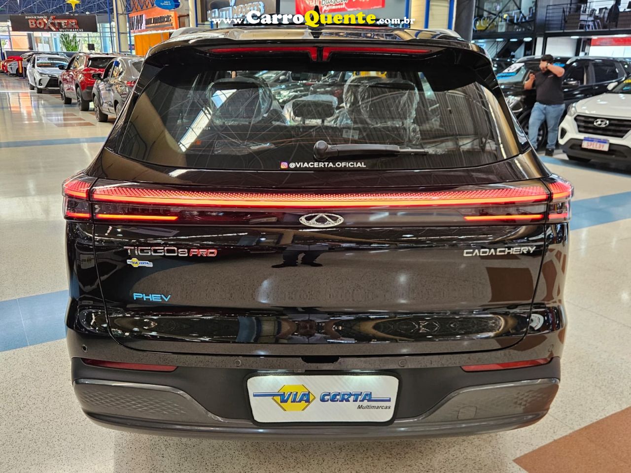 CHERY TIGCHERY TIGGO 8 PRO 1.5 TURBO PLUG-IN * PRONTA ENTREGA *GO 8 PRO 1.5 TCI PLUG-IN DHT 2027 - Loja