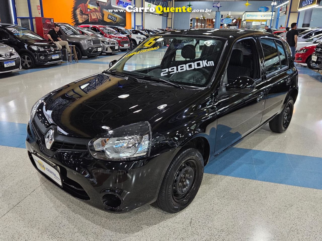 RENAULT CLIO 1.0 EXPRESSION FLEX  * C/ 29.800 Km Apenas * 2016 - Loja