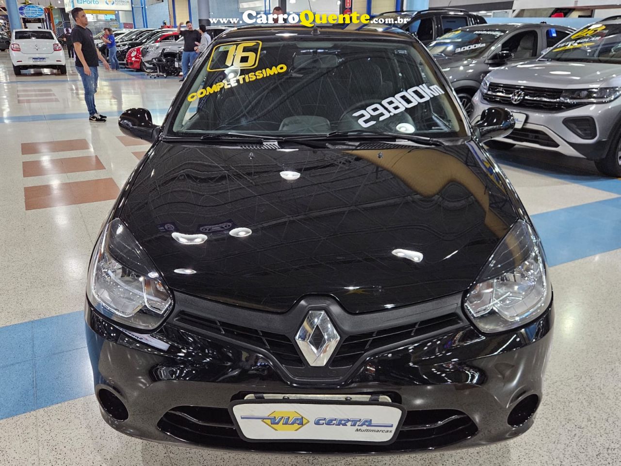 RENAULT CLIO 1.0 EXPRESSION FLEX  * C/ 29.800 Km Apenas * 2016 - Loja