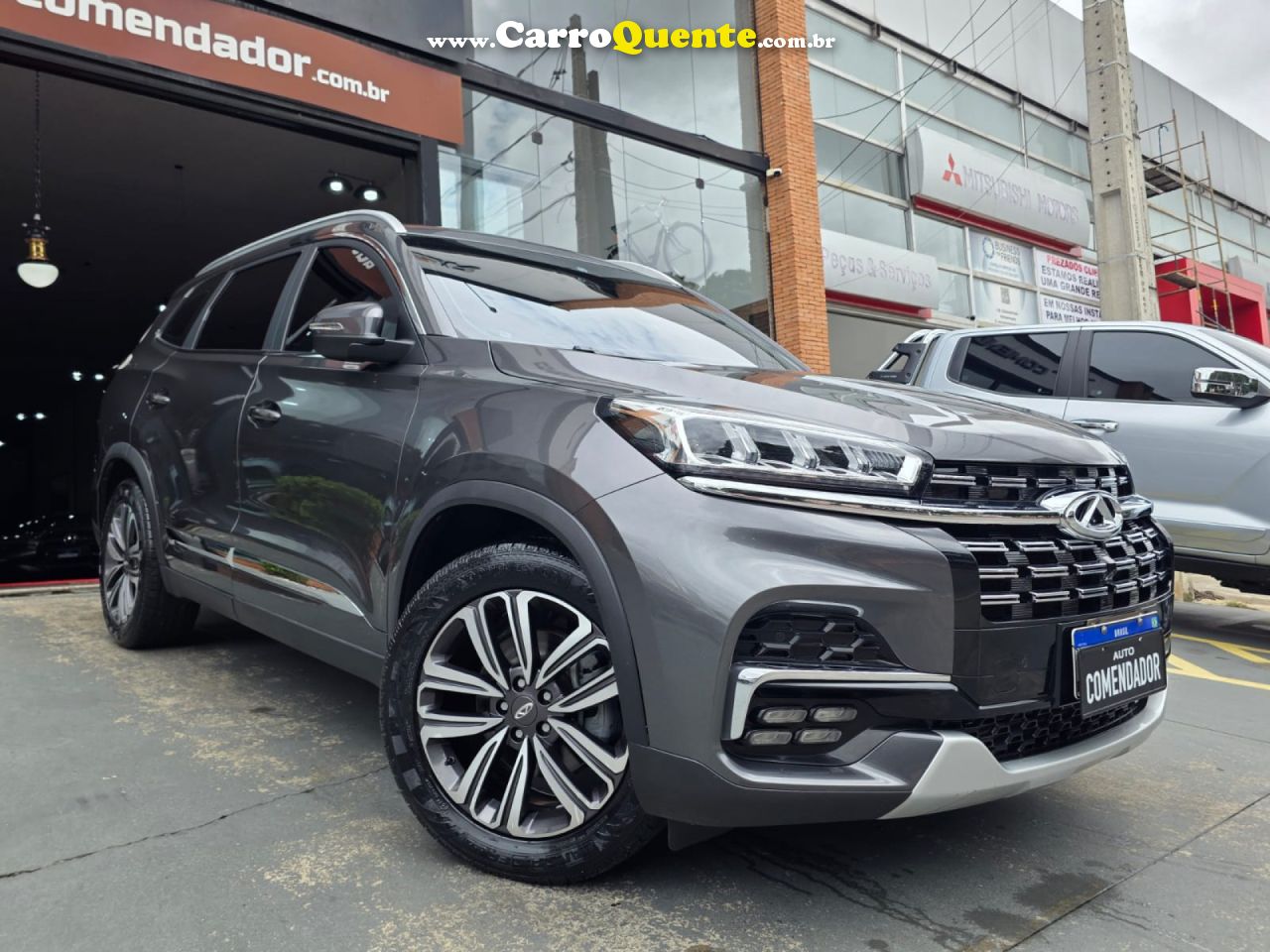 CHERY   TIGGO 8 TXS 1.6 16V TGDI AUT.   CINZA 2022 1.6 GASOLINA - Loja