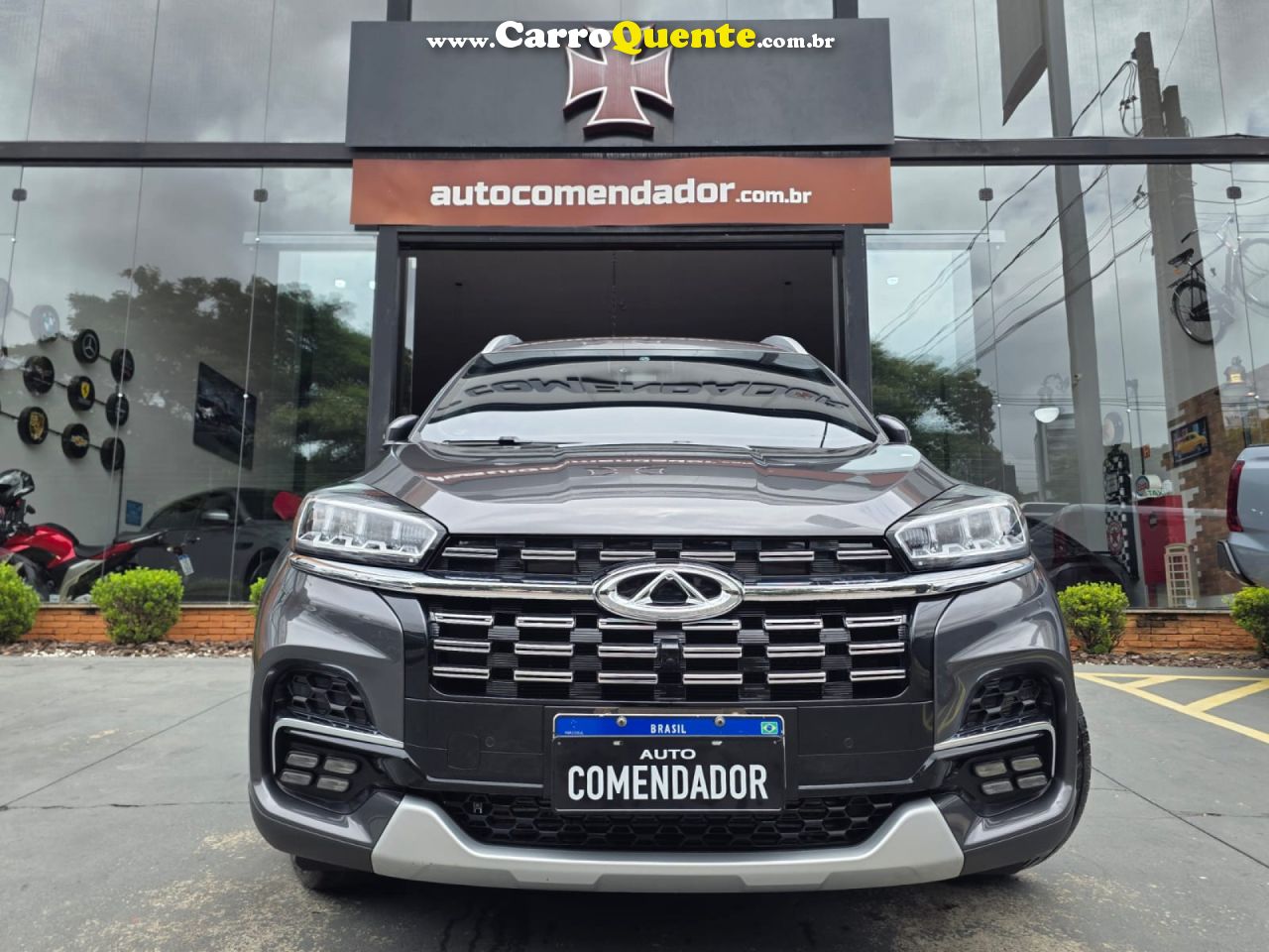 CHERY   TIGGO 8 TXS 1.6 16V TGDI AUT.   CINZA 2022 1.6 GASOLINA - Loja
