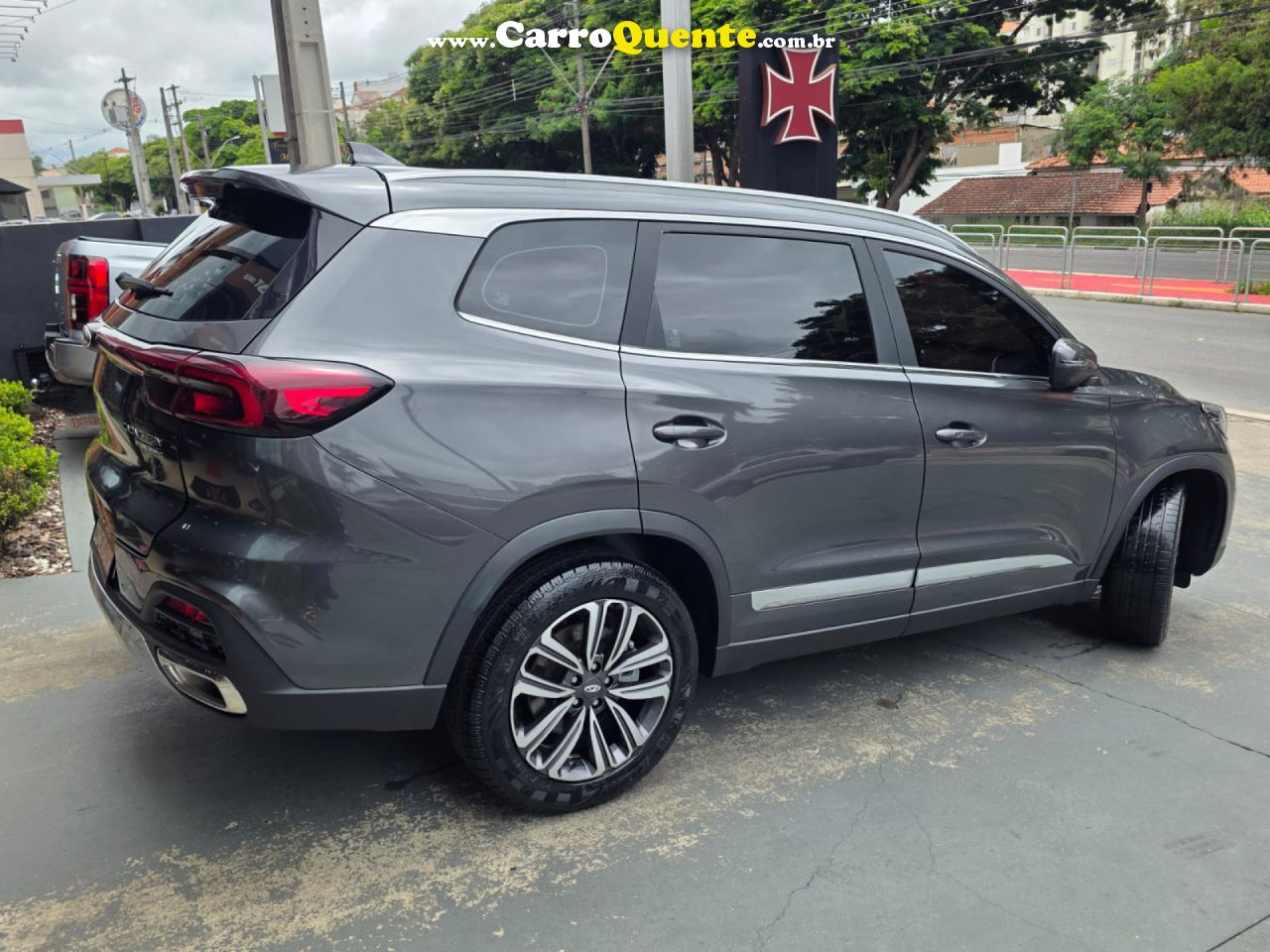 CHERY   TIGGO 8 TXS 1.6 16V TGDI AUT.   CINZA 2022 1.6 GASOLINA - Loja