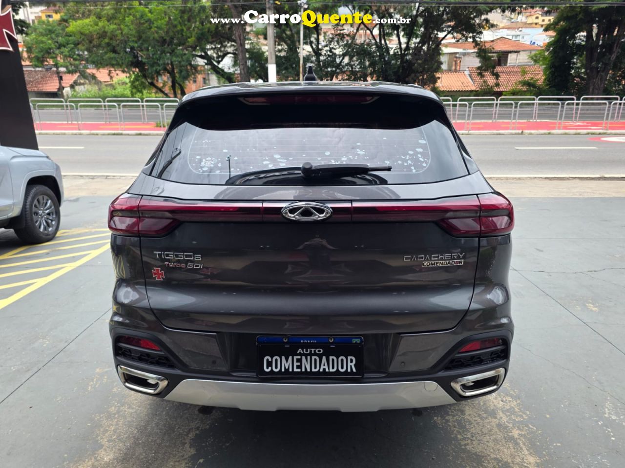 CHERY   TIGGO 8 TXS 1.6 16V TGDI AUT.   CINZA 2022 1.6 GASOLINA - Loja