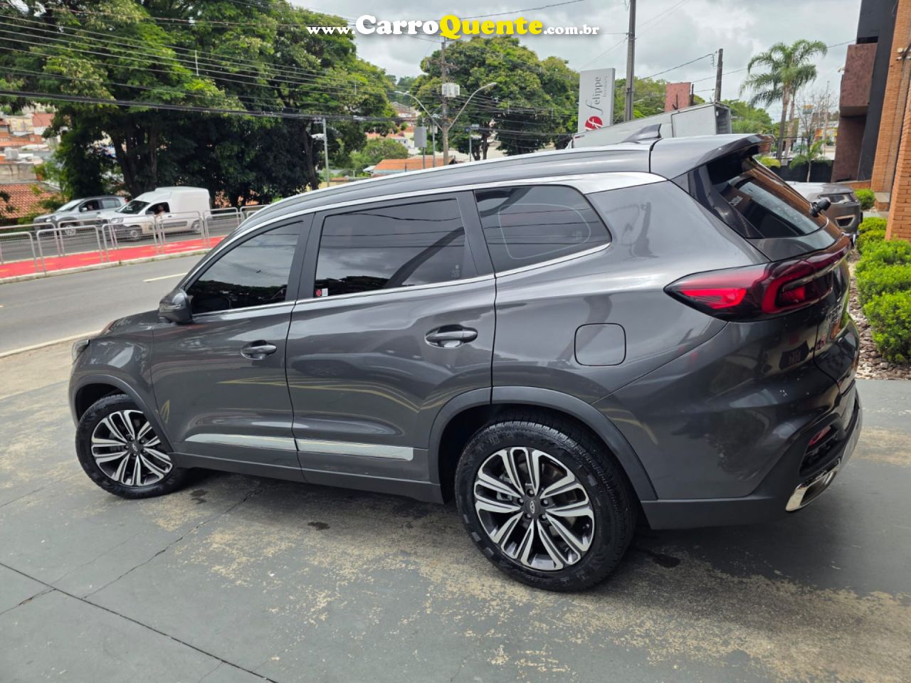 CHERY   TIGGO 8 TXS 1.6 16V TGDI AUT.   CINZA 2022 1.6 GASOLINA - Loja