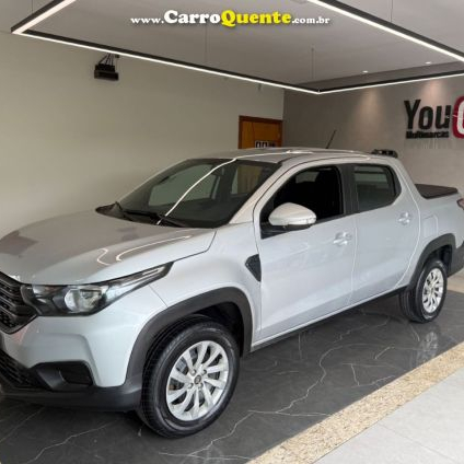 FIAT   STRADA FREEDOM 1.3 FLEX 8V CD   PRATA 2023 1.3 FLEX