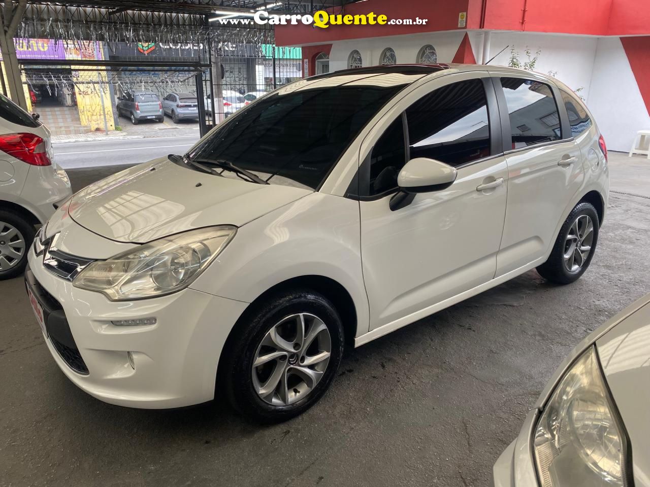 CITROËN   C3 TENDANCE 1.5 FLEX 8V 5P MEC.   BRANCO 2015 1.5 FLEX - Loja