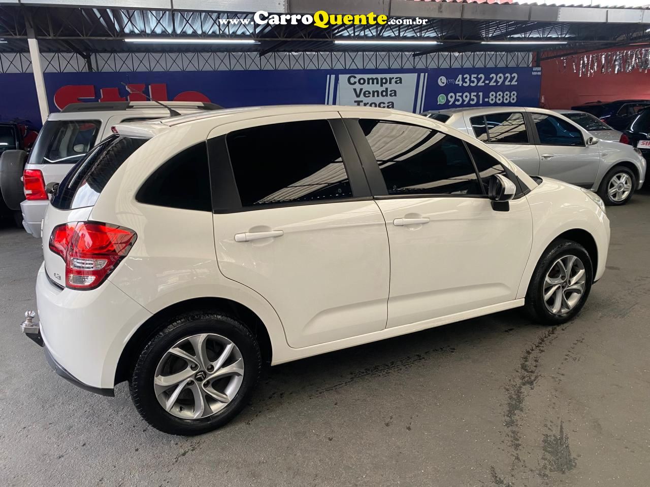 CITROËN   C3 TENDANCE 1.5 FLEX 8V 5P MEC.   BRANCO 2015 1.5 FLEX - Loja