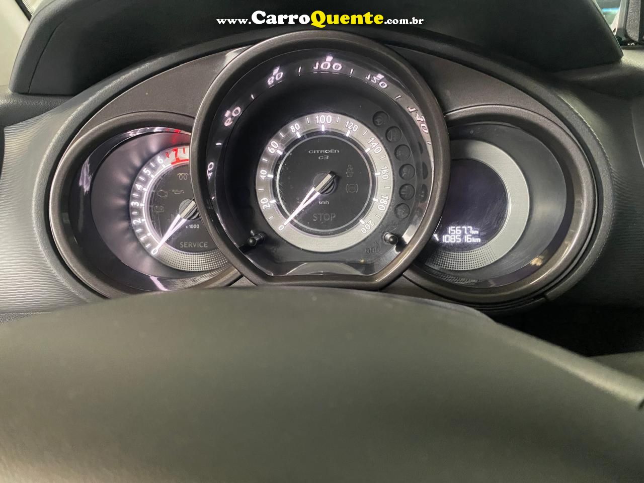 CITROËN   C3 TENDANCE 1.5 FLEX 8V 5P MEC.   BRANCO 2015 1.5 FLEX - Loja