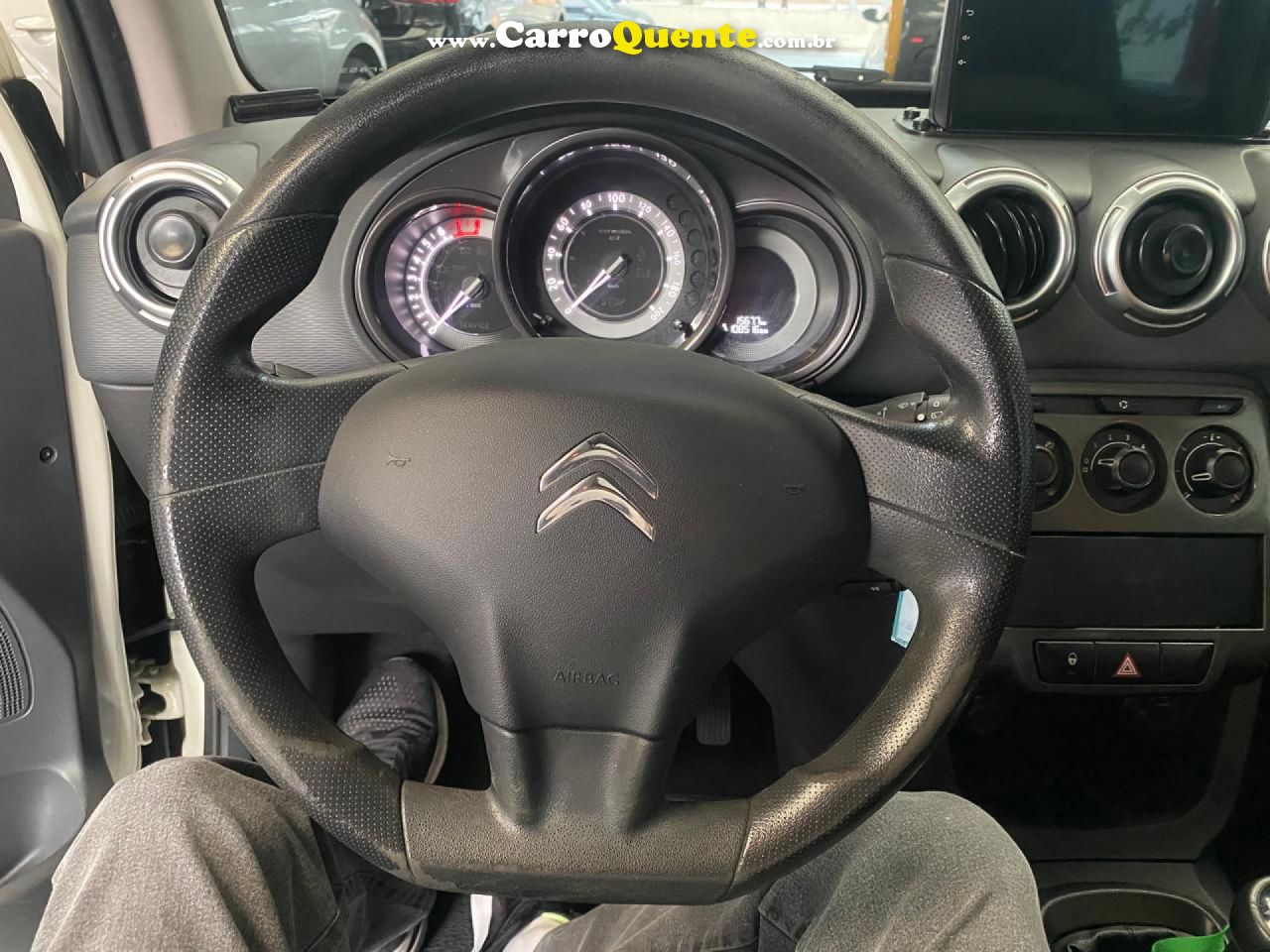 CITROËN   C3 TENDANCE 1.5 FLEX 8V 5P MEC.   BRANCO 2015 1.5 FLEX - Loja